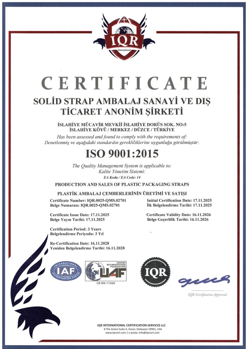 ISO 9001:2015