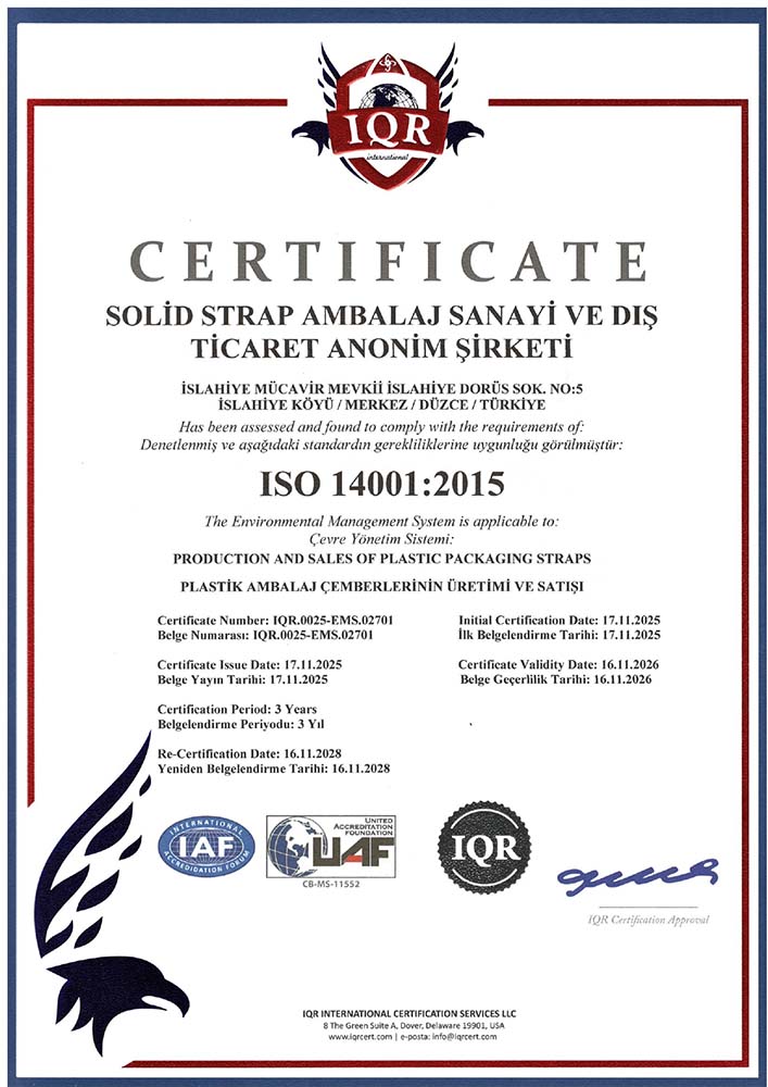 ISO 14001:2015-2025